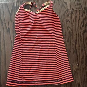 🦄 Lululemon: Orange and Black Stripes - like new